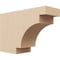 Ekena Millwork 4in. W x 8in. H x 12in. L Mediterranean Woodgrain TimberThane Rafter Tail, Primed Tan RFTUR04X08X12MEDRCPR - alternate 1